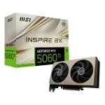 MSI GeForce RTX 5060 8G INSPIRE 2X OC 8GB GDDR7 Graphics Card