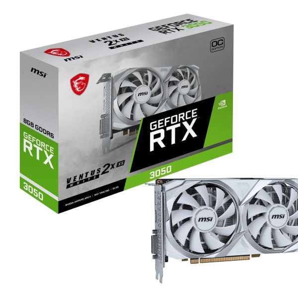 MSI GeForce RTX 3050 VENTUS 2X XS 8GB OC GDDR6 Graphics Card