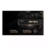 NCX Raptor 5 1TB PCIe 5.0 x4 NVMe SSD With DRAM and SLC Cache - Image 2
